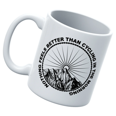 Cycling In The Morning 11oz Mug